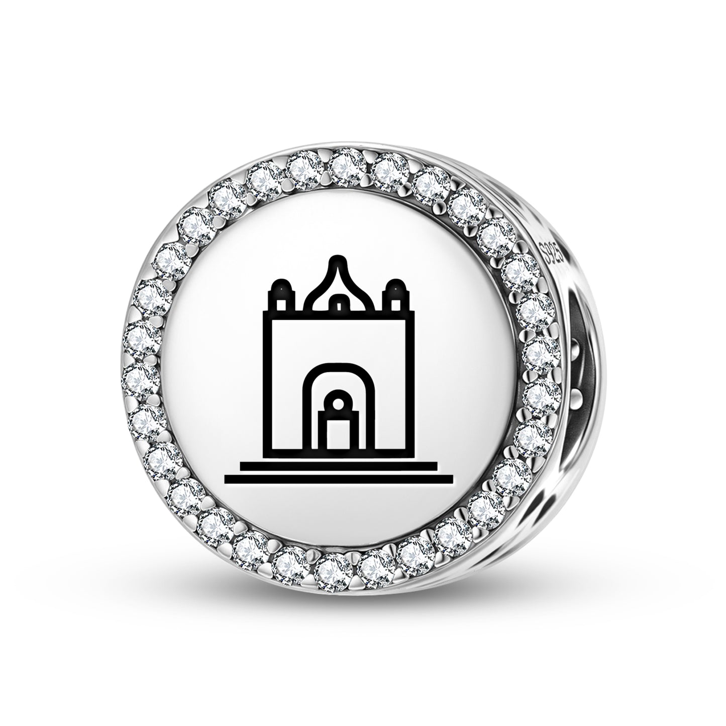 Fire temple Persian Symbols Charm