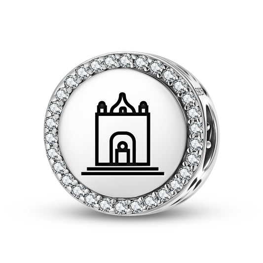 Fire temple Persian Symbols Charm