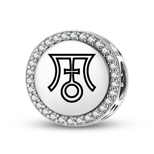 Rashnu Persian Symbols Charm