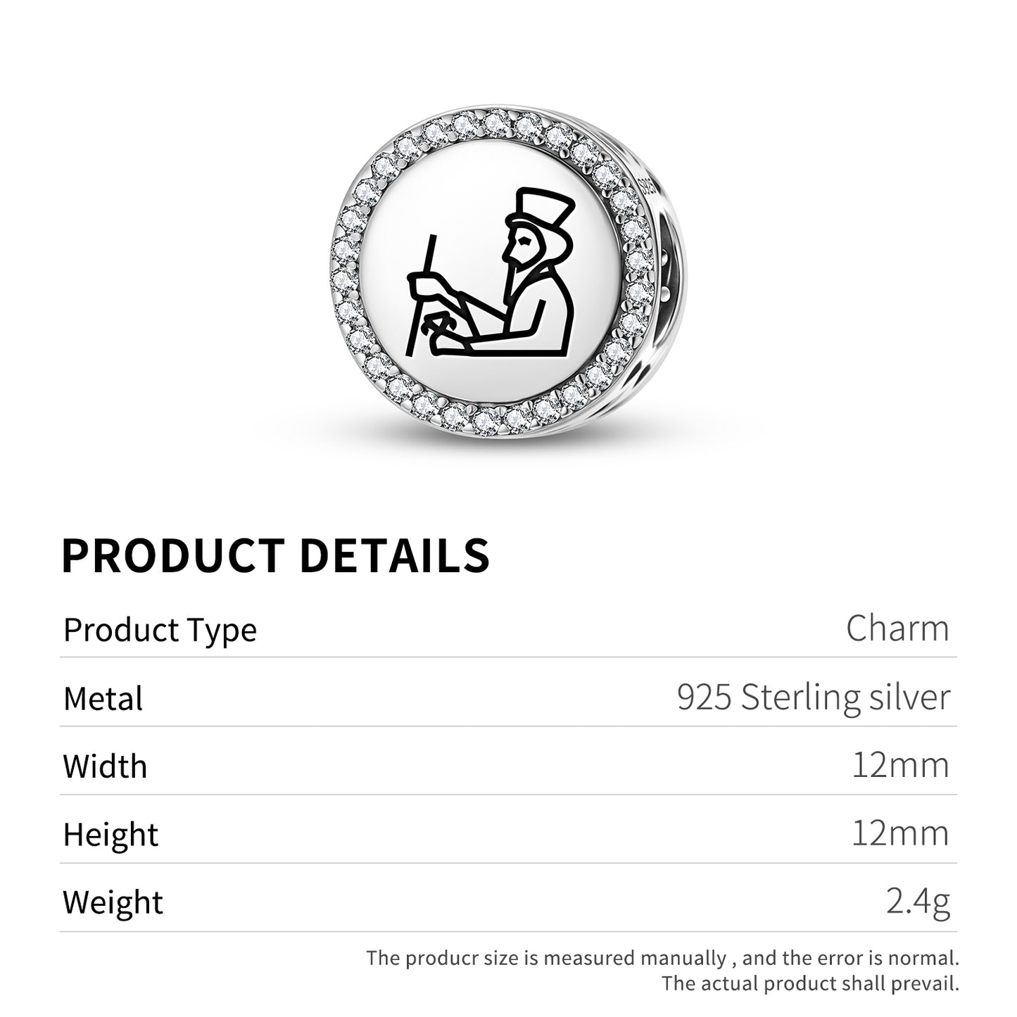Darius Persian Symbols Charm