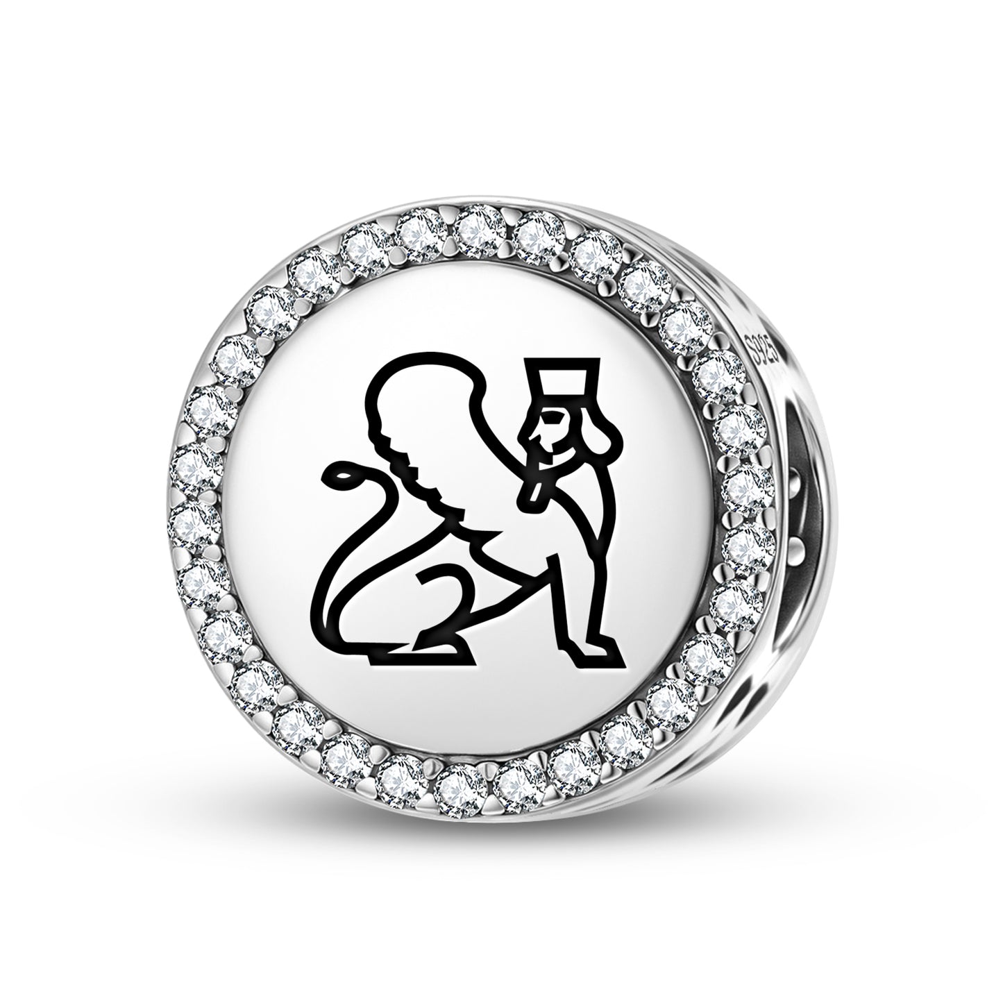 Winged Sphinx Persian Symbols Charm