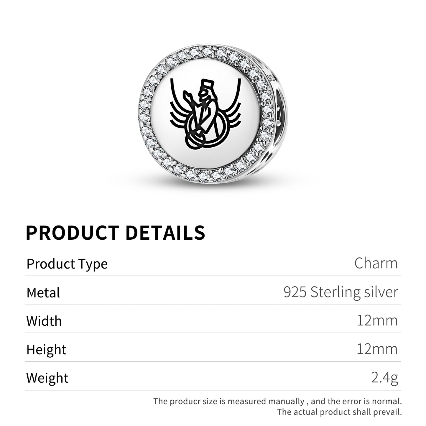 Ahura Mazda Persian Symbols Charm