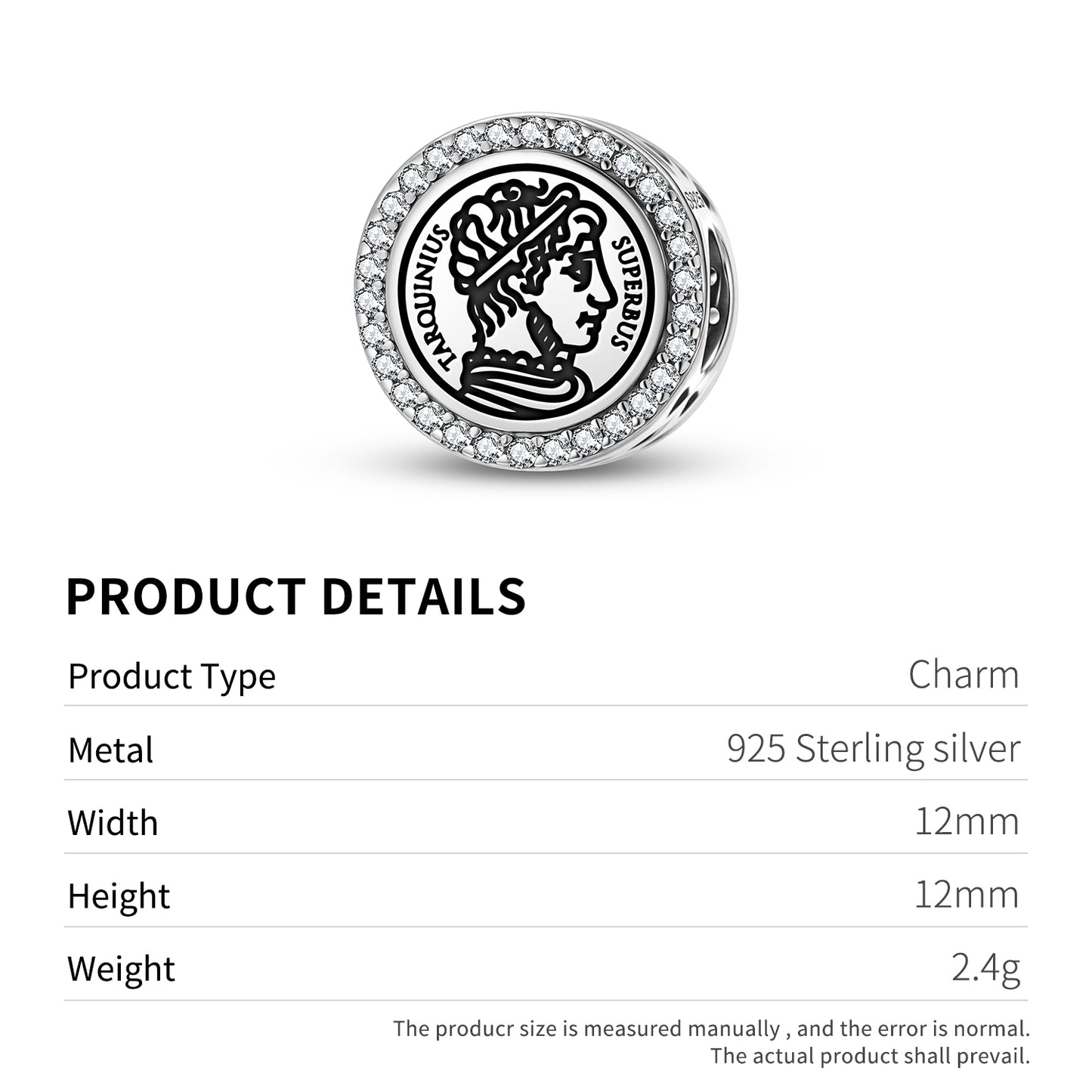 Lucius Tarquinius Superbus Roman Empire Symbols Charm