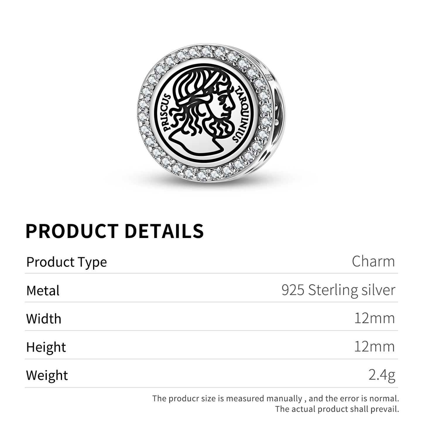 Tarquinius Priscus Roman Empire Symbols Charm