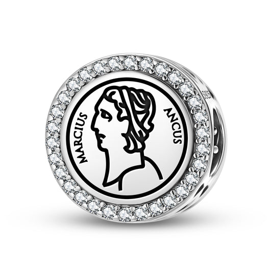 Ancus Marzio Roman Empire Symbols Charm
