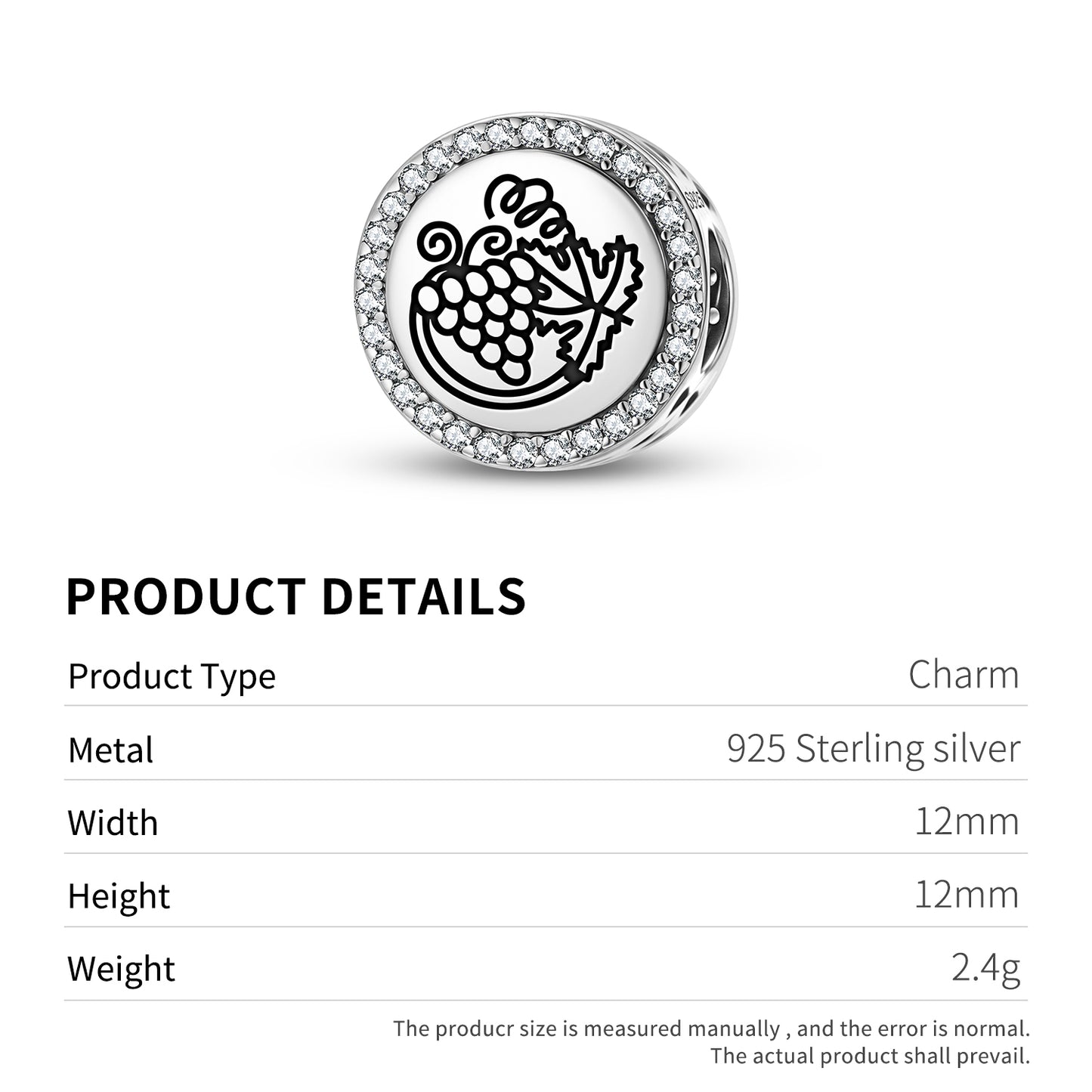 Grapevine Vitis Vivifera Roman Empire Symbols Charm