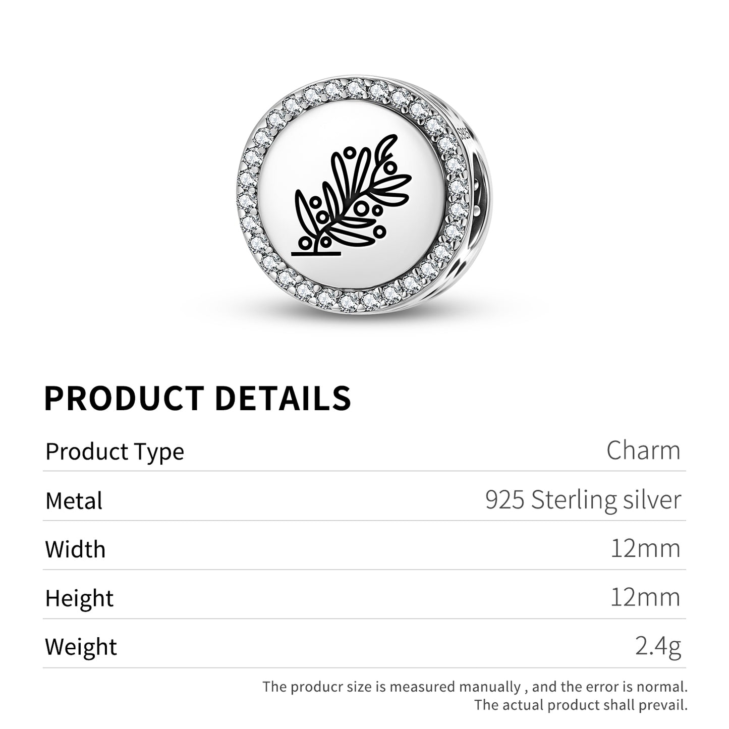 Olive Olivum Roman Empire Symbols Charm