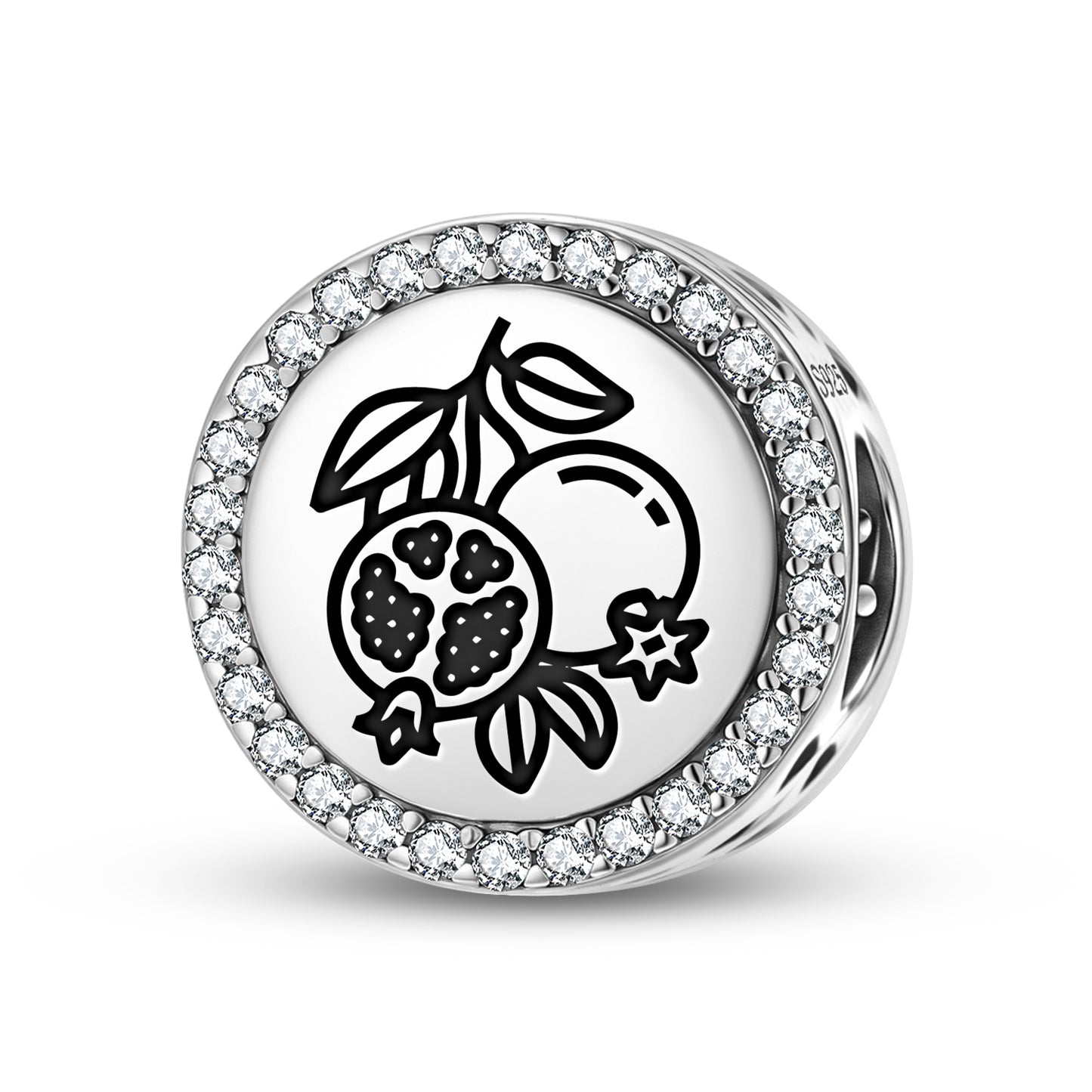 The pomegranate Roman Empire Symbols Charm