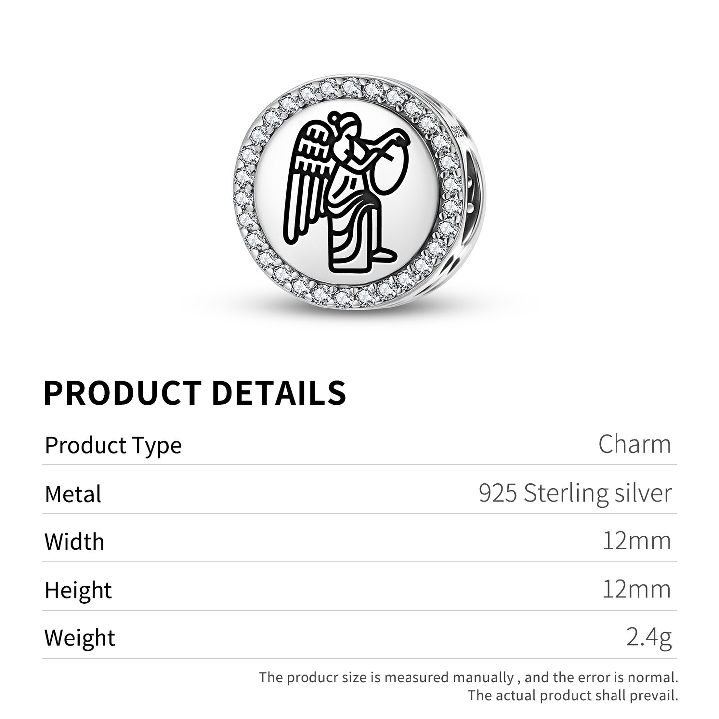 Winged Victory Roman Empire Symbols Charm