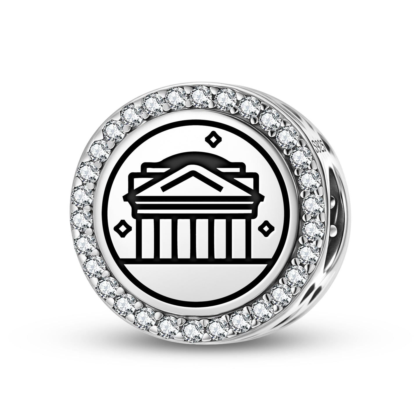 Pantheon Roman Empire Symbols Charm