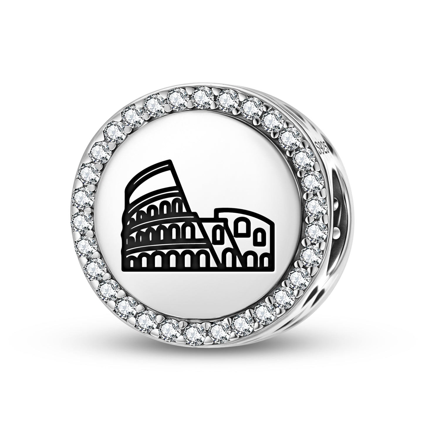 Colosseum Roman Empire Symbols Charm