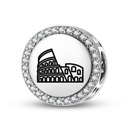 Colosseum Roman Empire Symbols Charm