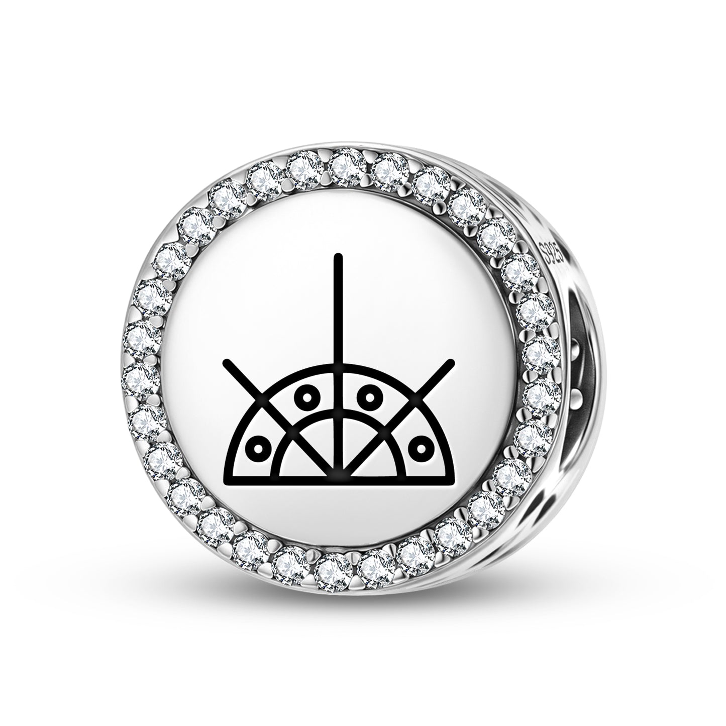 Kuu The Moon Sami Symbols Charm