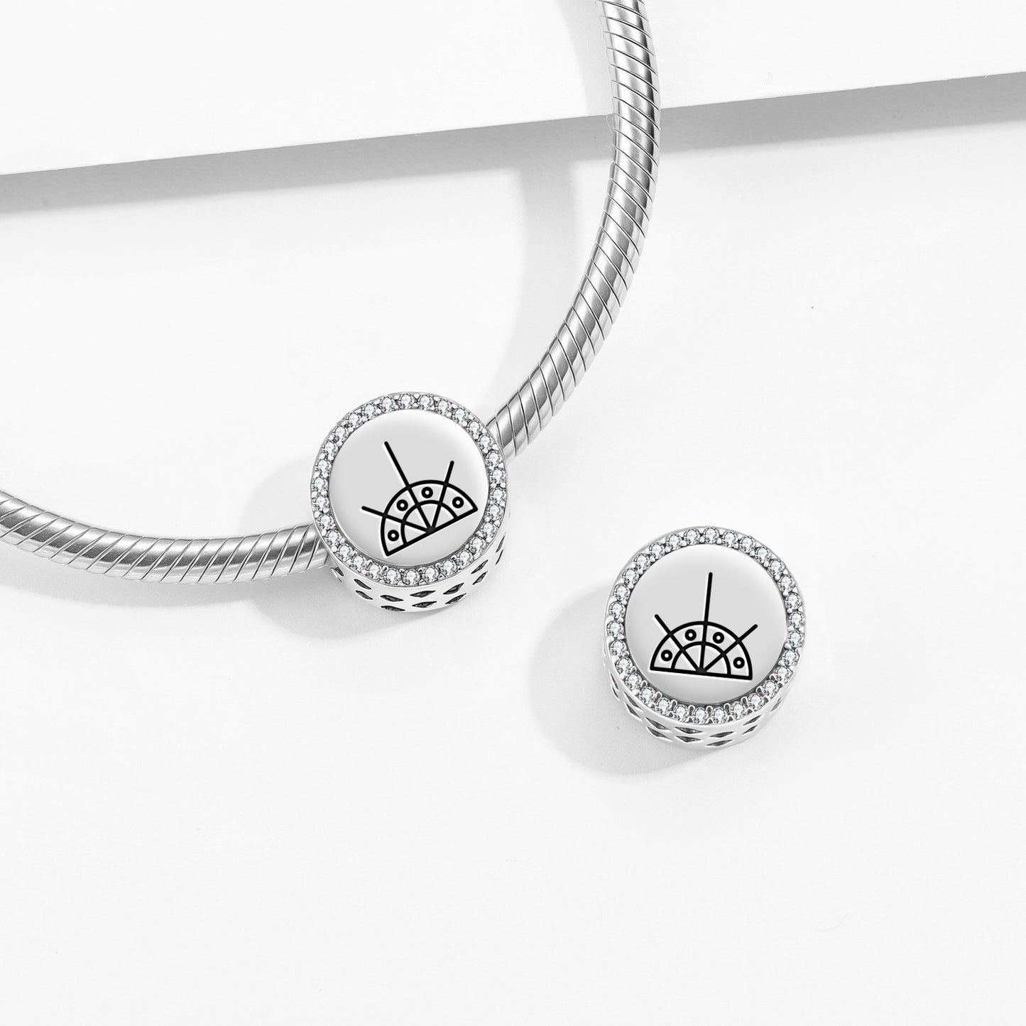 Kuu The Moon Sami Symbols Charm
