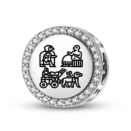 Standard of Ur Sumerian Symbols Charm