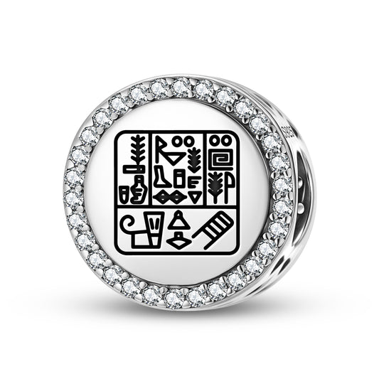 Cuneiform alphabet Sumerian Symbols Charm