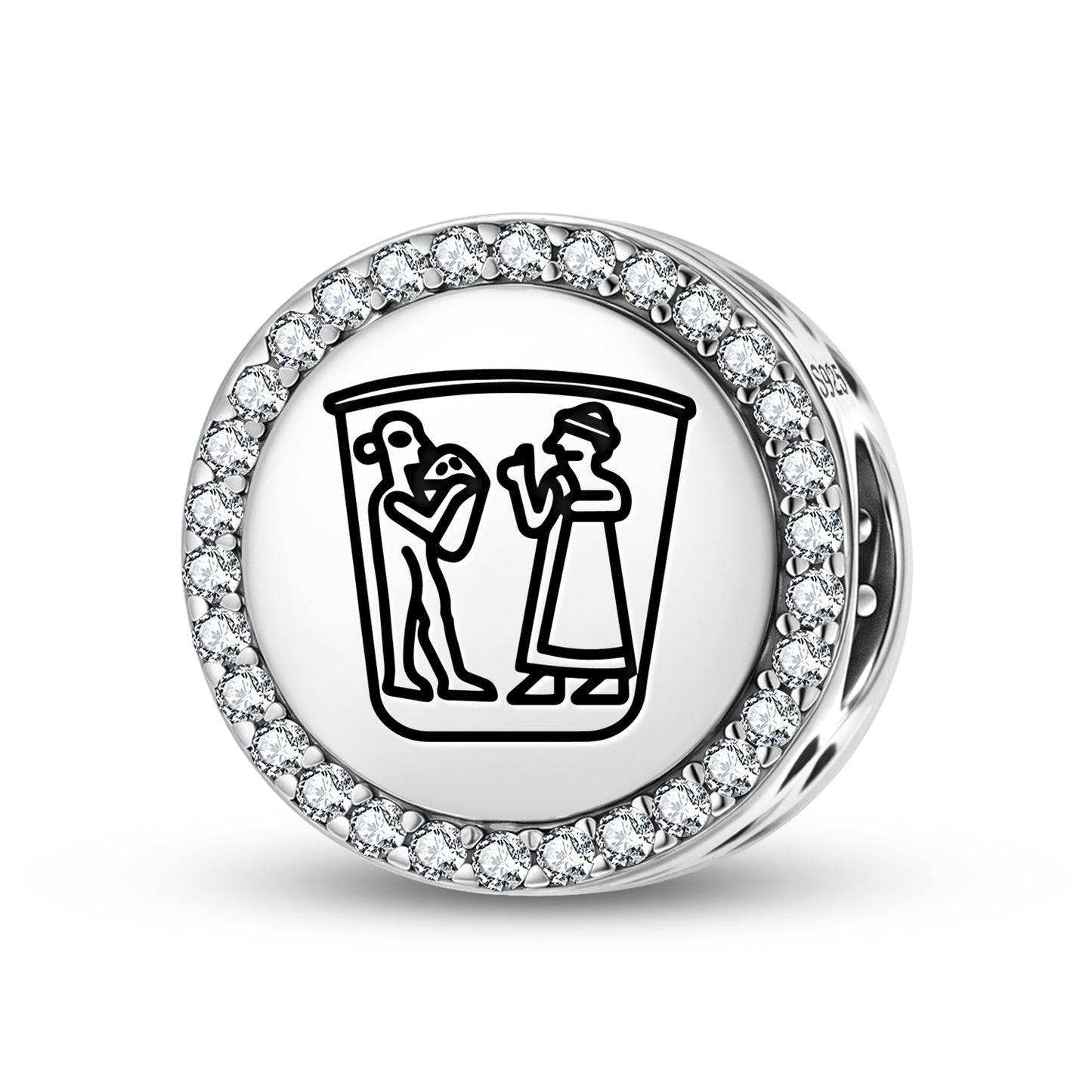Warka Vase Sumerian Symbols Charm