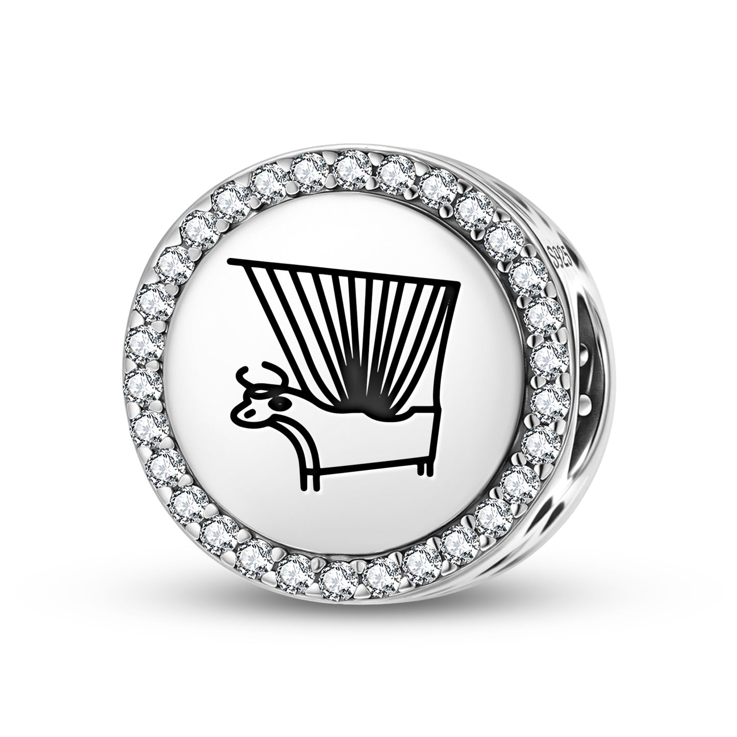 Bull Headed Lyre of Ur Sumerian Symbols Charm