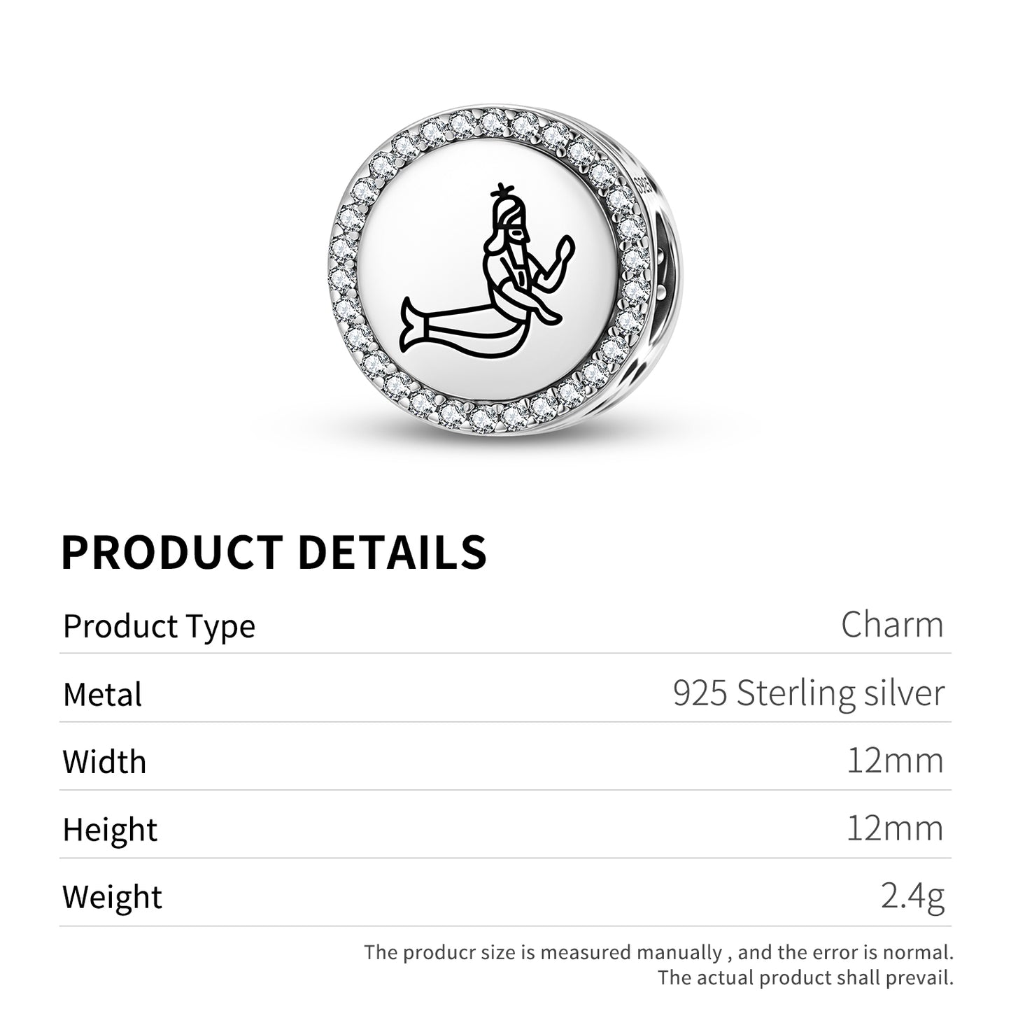 Dagan Dagon Sumerian Symbols Charm