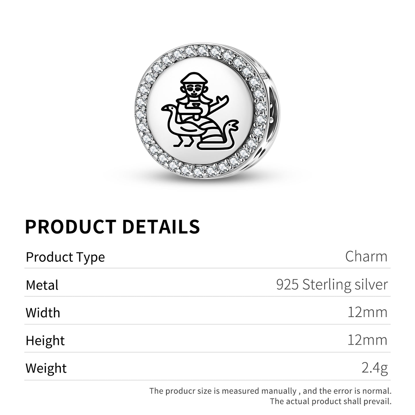 Nanshe Sumerian Symbols Charm