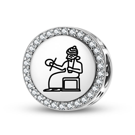 Shamash Sumerian Symbols Charm