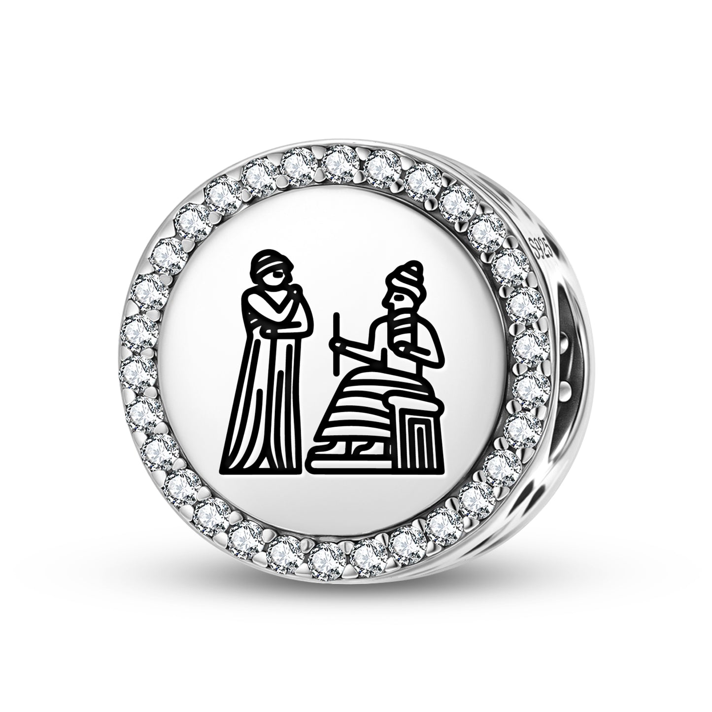 Aya Nin Aya Sherida Sumerian Symbols Charm