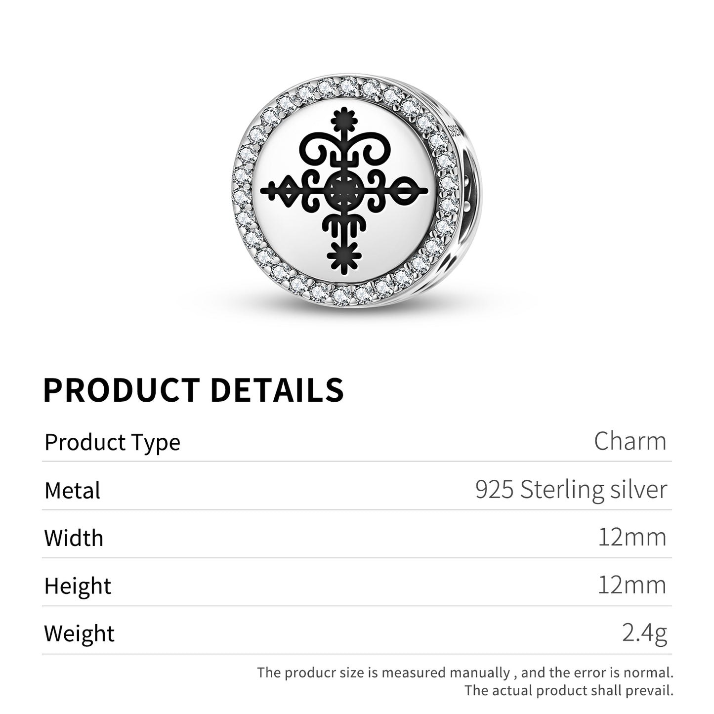 Simbi Ganga Central America Symbols Charm