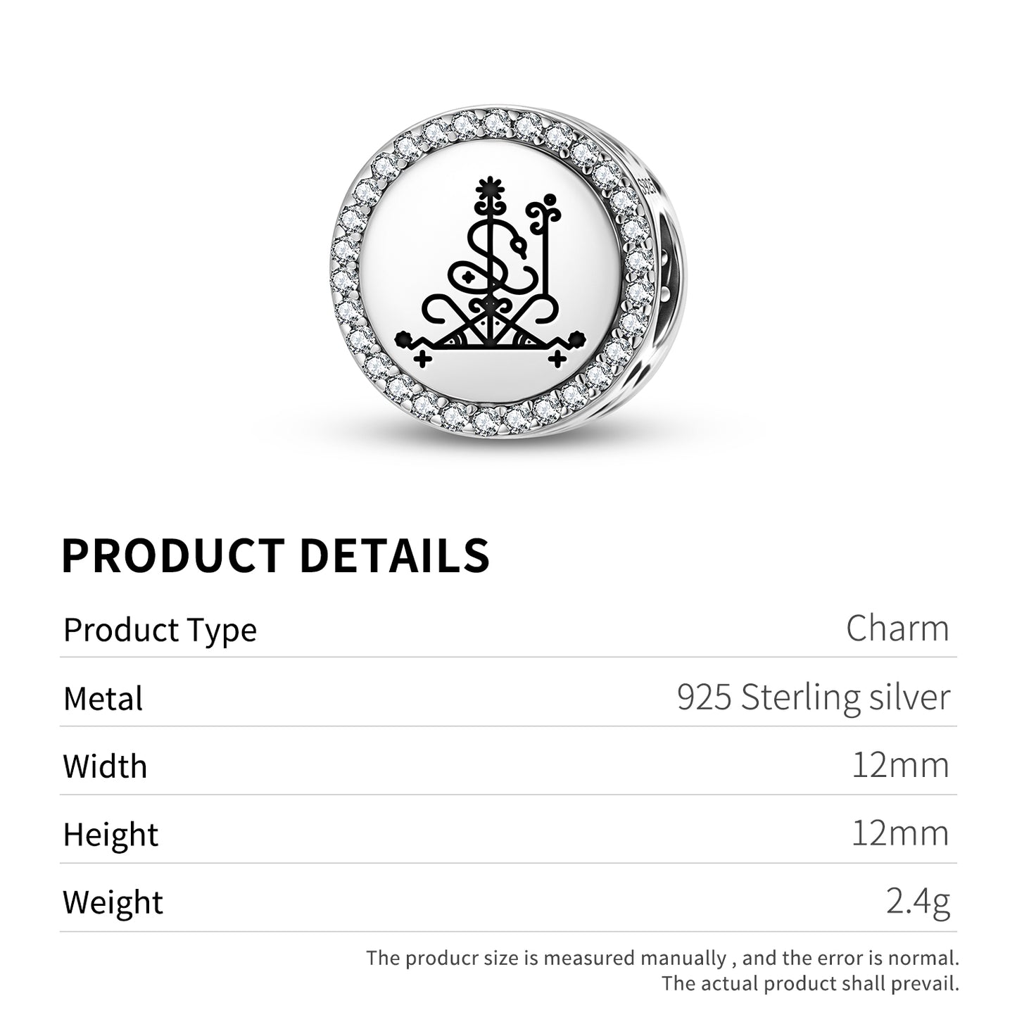 Loco Central America Symbols Charm