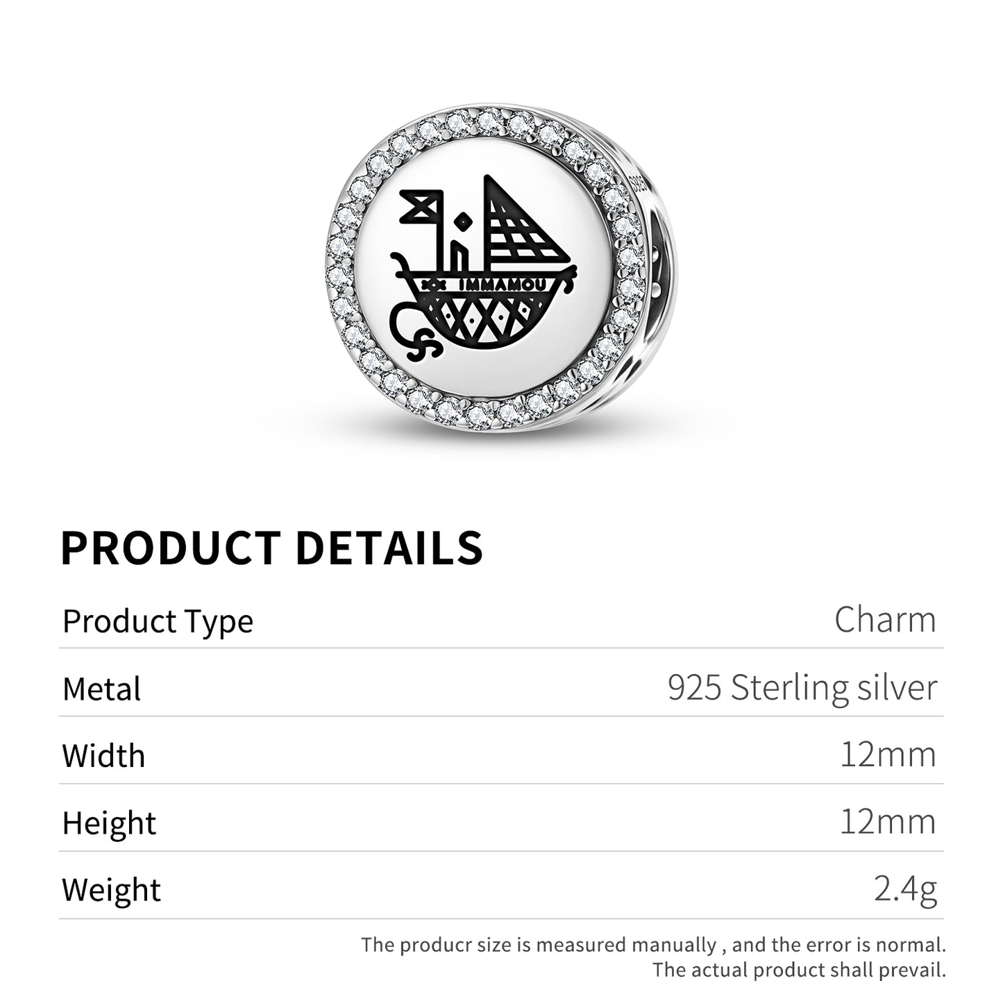 Agwe Central America Symbols Charm