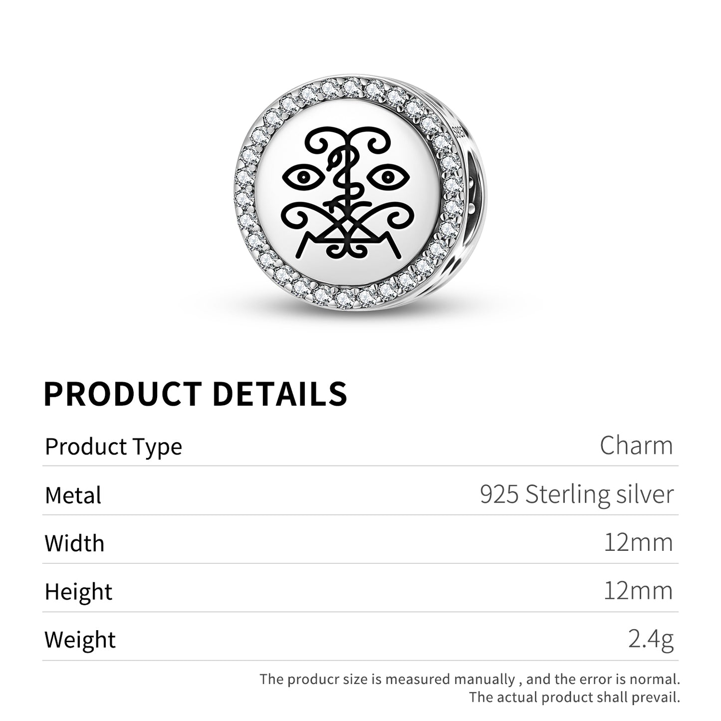 Agassou Central America Symbols Charm