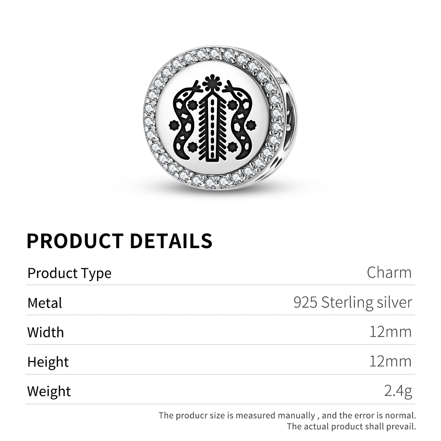 Damballa Central America Symbols Charm