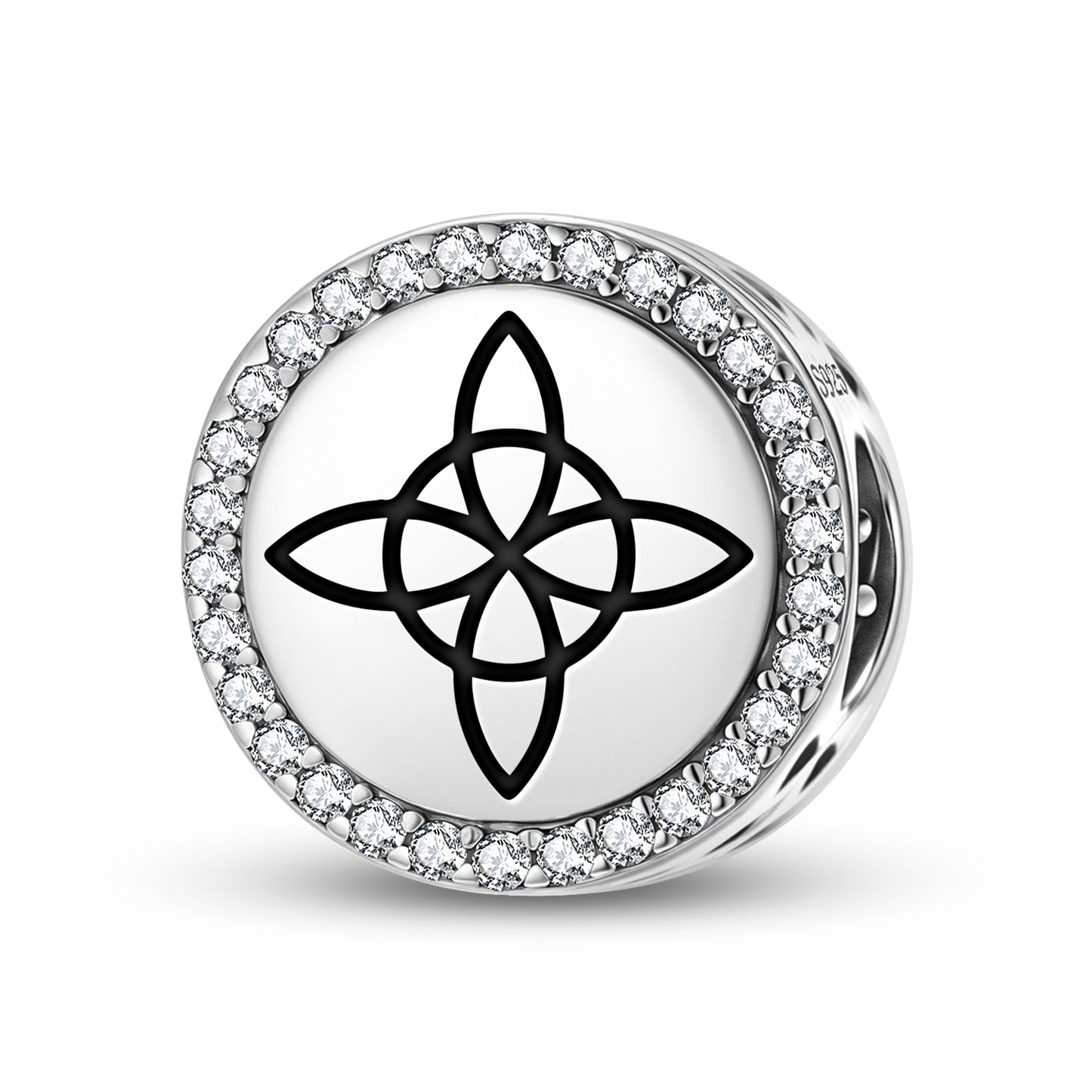 The Witch's Knot Wicca Symbols Charm