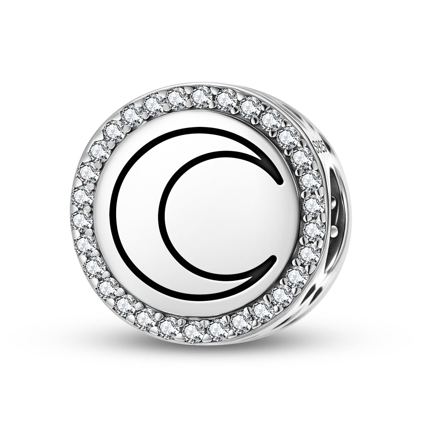 Crescent Moon Wicca Symbols Charm