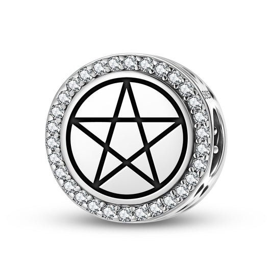 Pentacle Wicca Symbols Charm