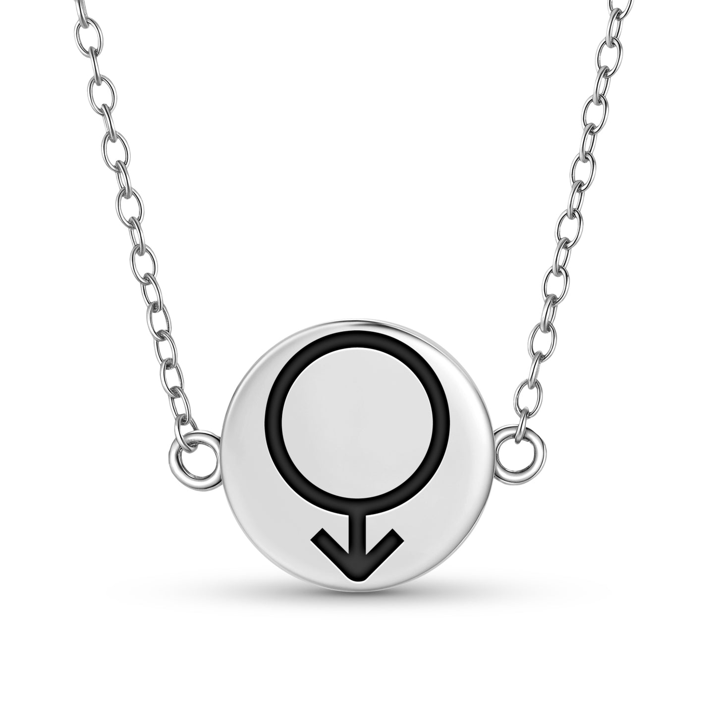 Eris Astrology Symbols Necklace