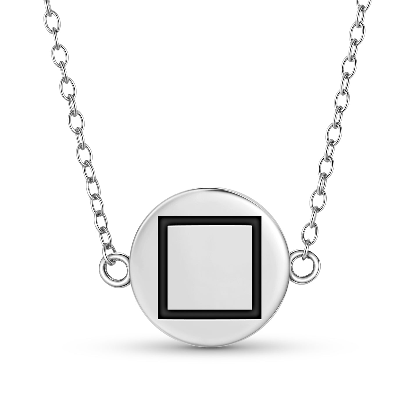 Squares Astrology Symbols Necklace