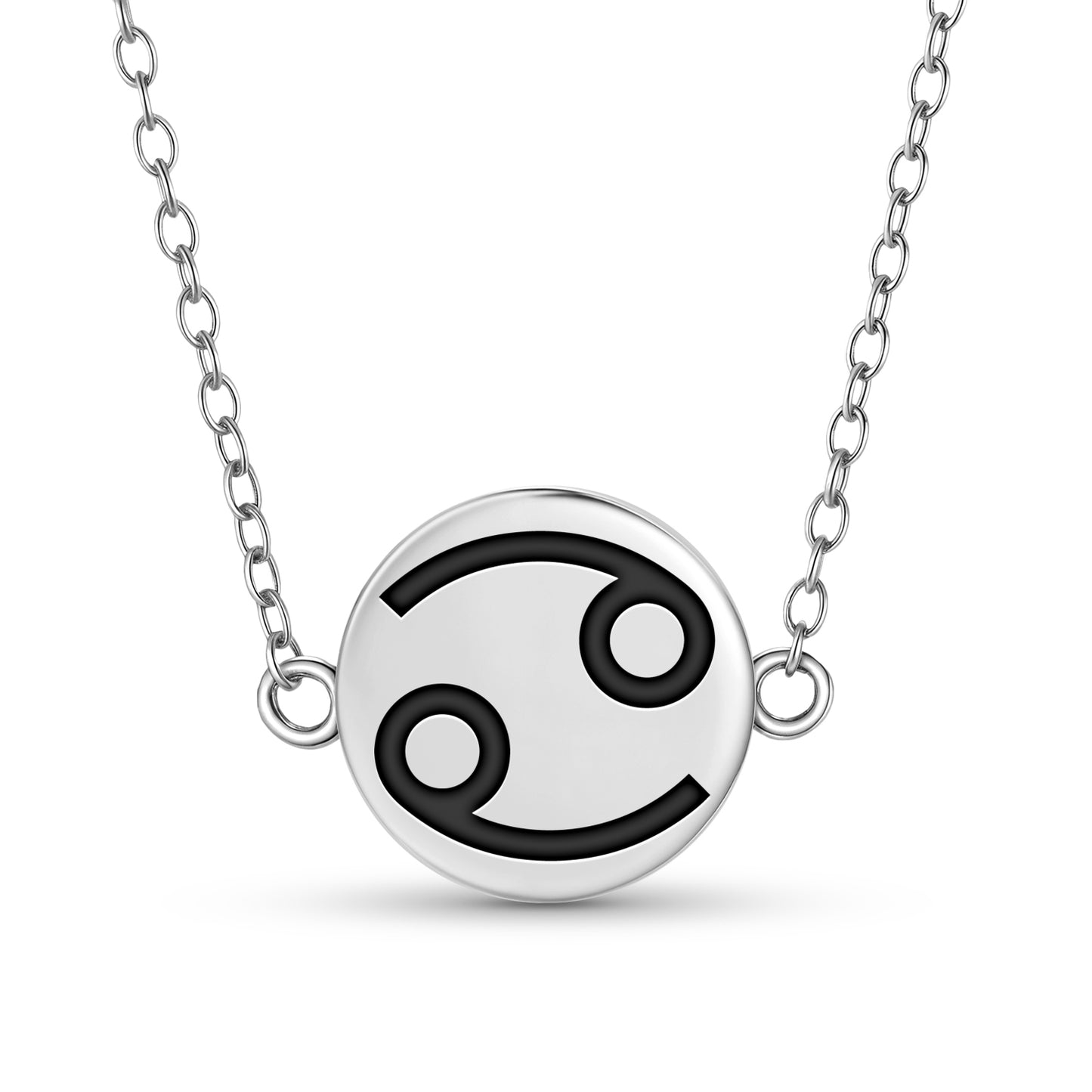 Cancer Astrology Symbols Necklace