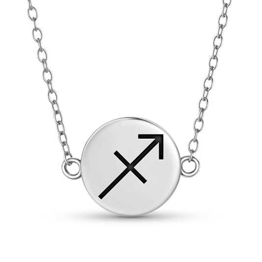 Sagittarius Astrology Symbols Necklace