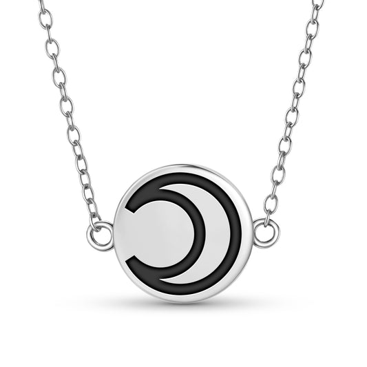 Moon Astrology Symbols Necklace