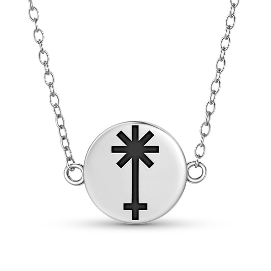 Juno Astrology Symbols Necklace