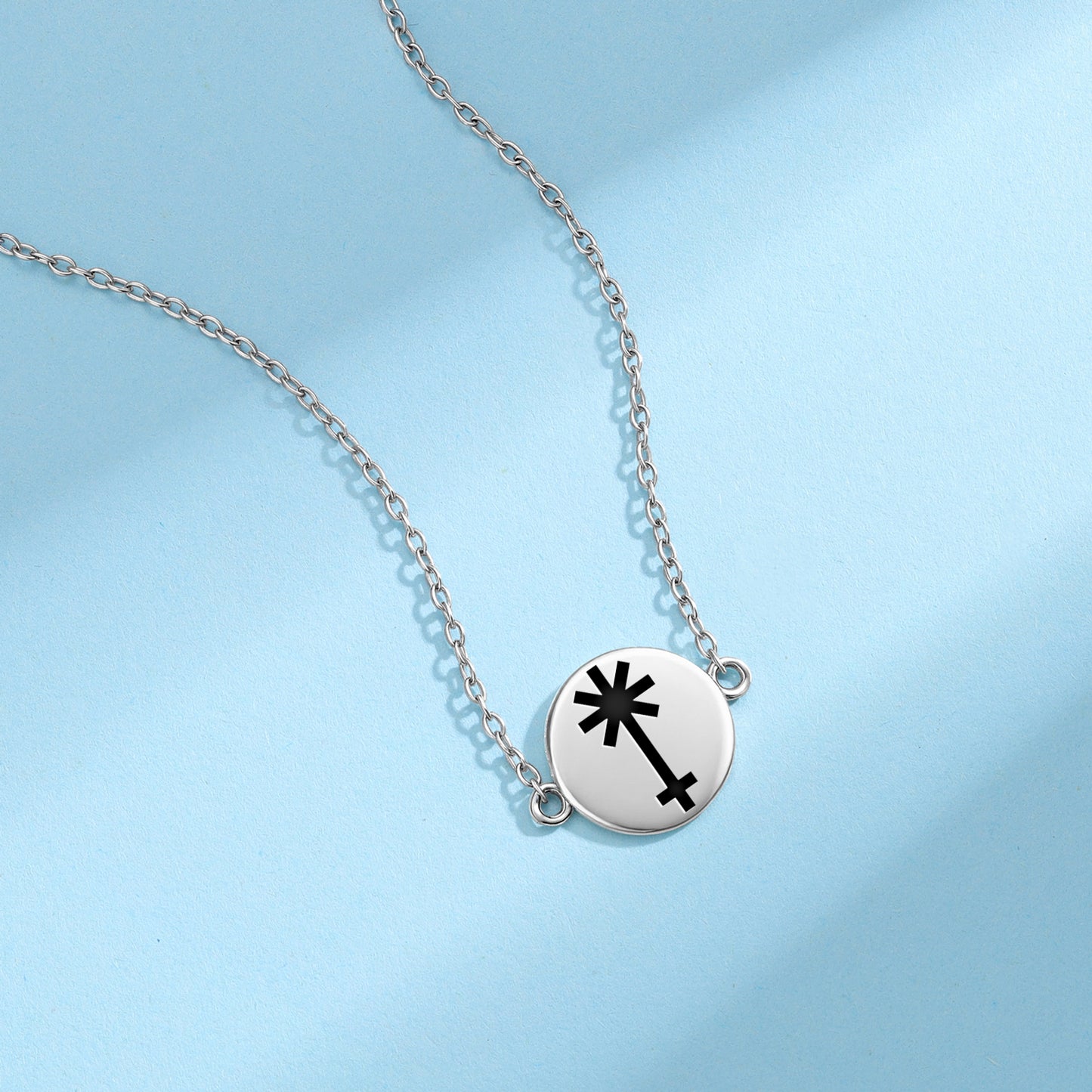 Juno Astrology Symbols Necklace