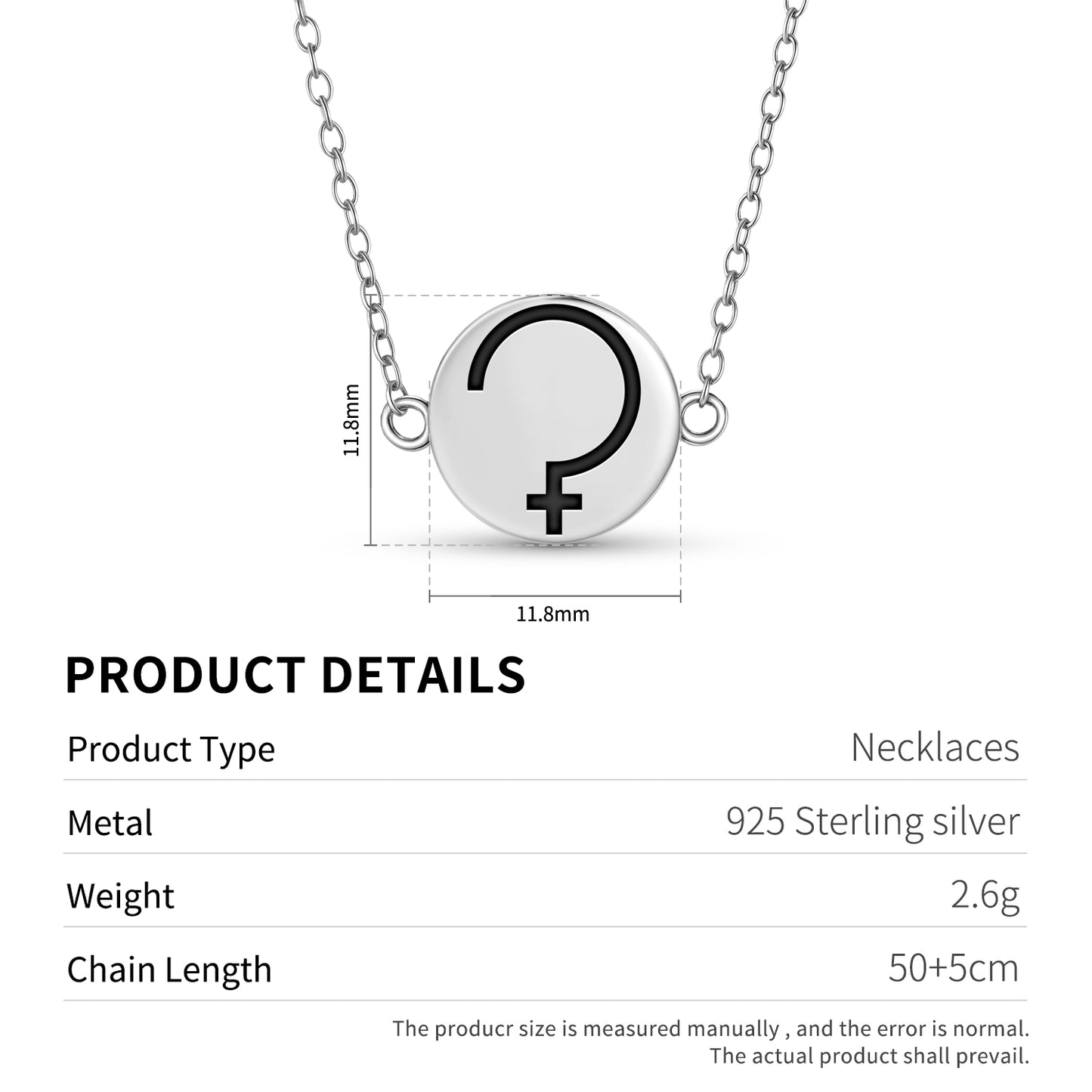 Ceres Astrology Symbols Necklace