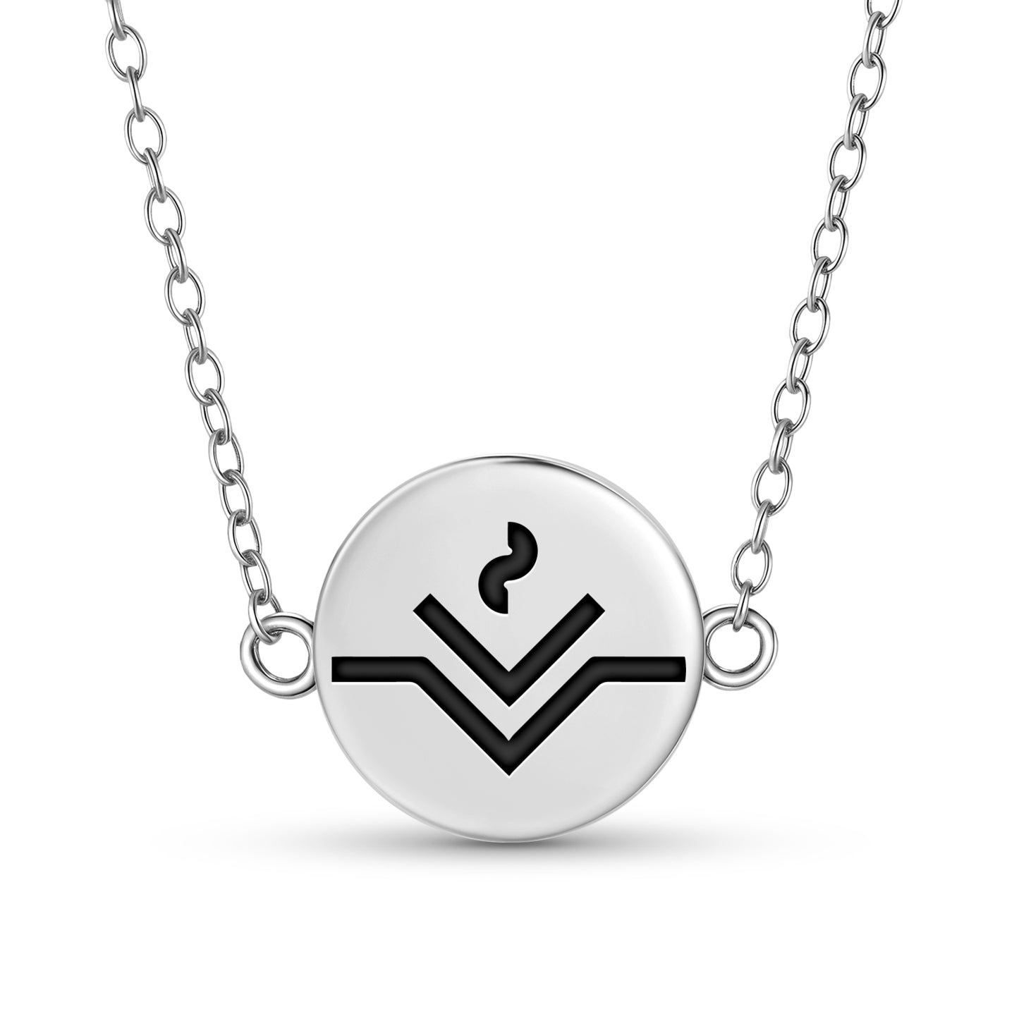 Vesta Astrology Symbols Necklace