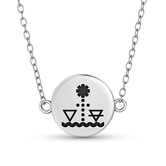 The Star Tarot Symbols Necklace