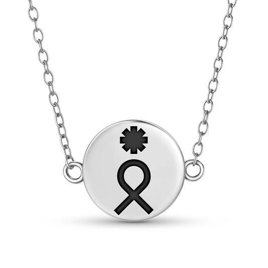 Parthenope Greek Mythology Symbols Necklace