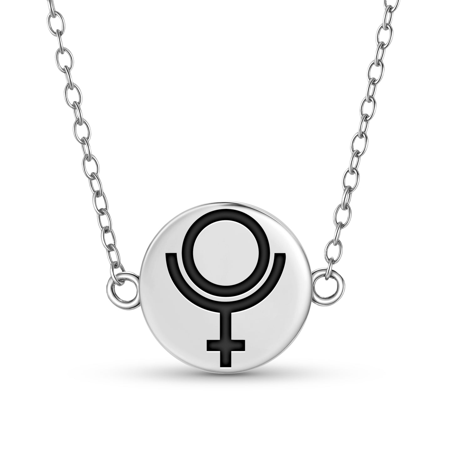 Hades – Pluto Greek Mythology Symbols Necklace