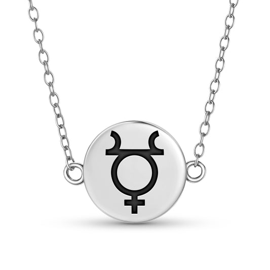 Pan Greek Mythology Symbols Necklace