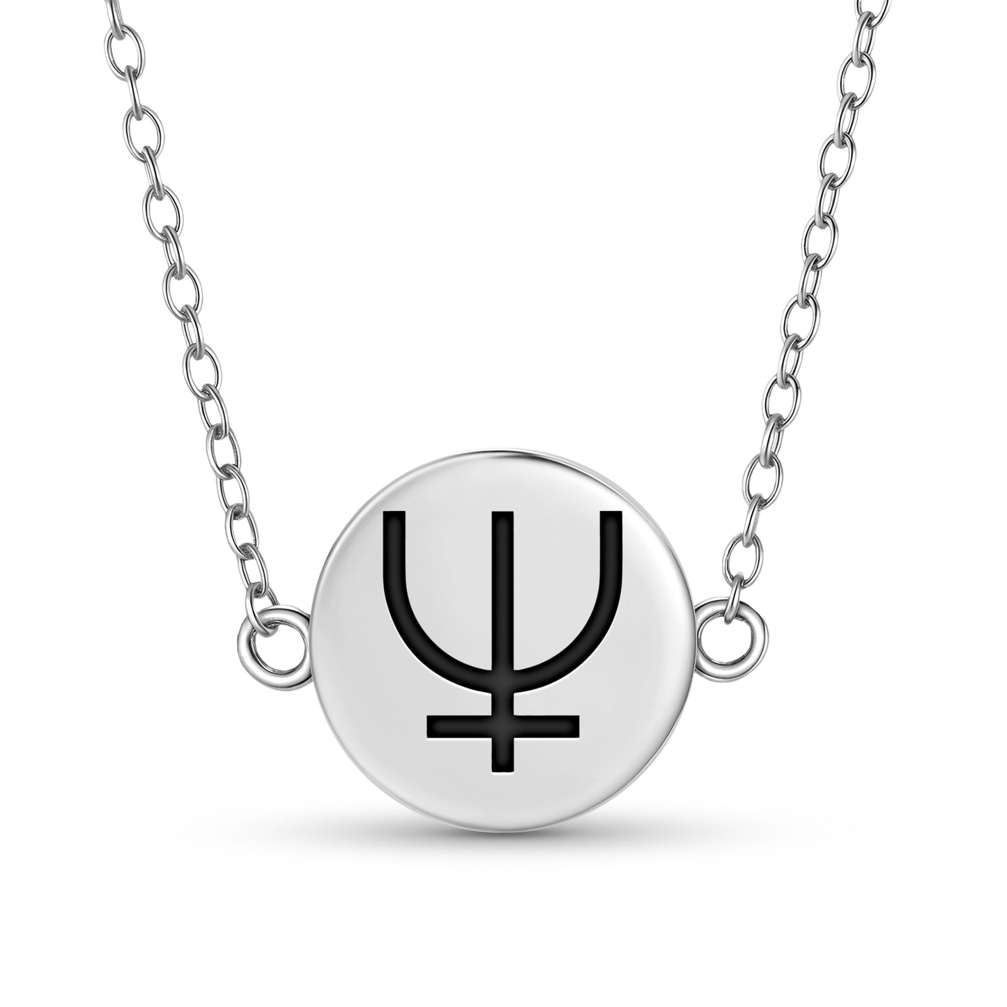 Poseidon – Neptune Greek Mythology Symbols Necklace