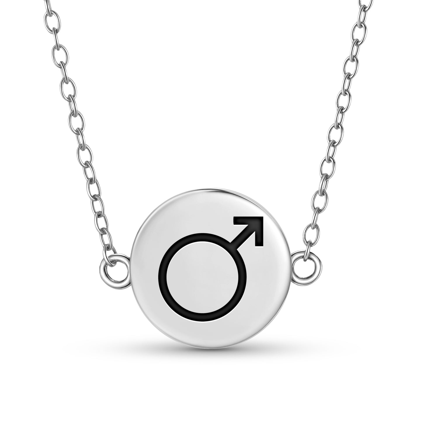 Ares – Mars Greek Mythology Symbols Necklace