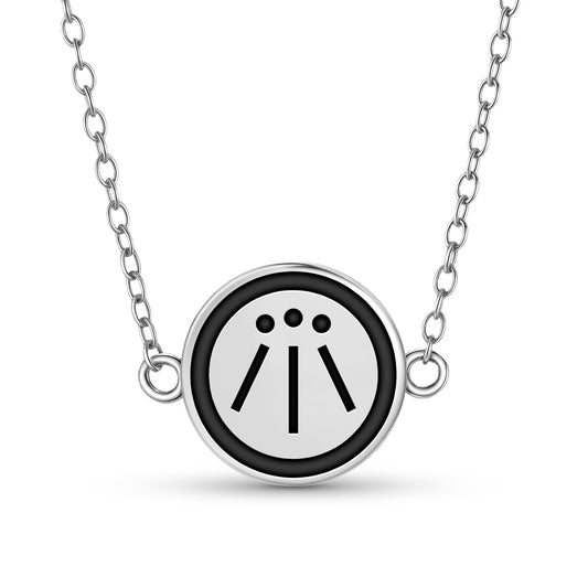 Awen Celtic Symbols Necklace